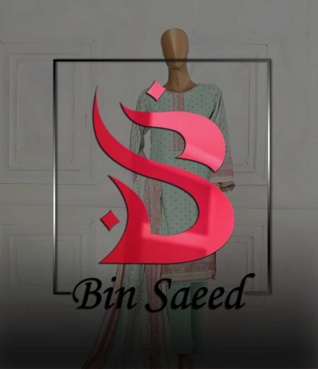 bin saeed lawn collection