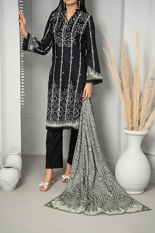 Textile Mills Lawn Suit By Sufinas (UNSTITCHED) - Taiba Apparel