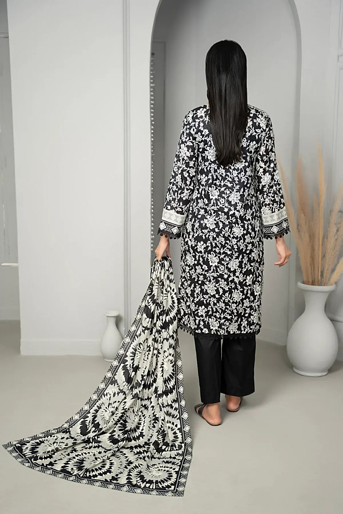 Textile Mills Lawn Suit By Sufinas (UNSTITCHED) - Taiba Apparel