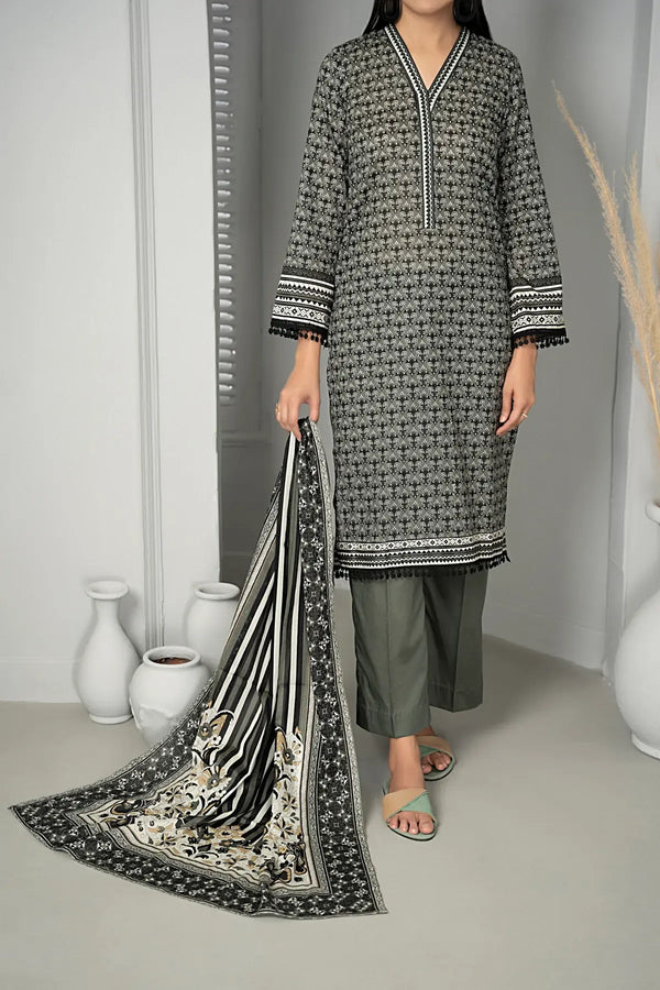 Textile Mills Lawn Suit  - Taiba Apparel