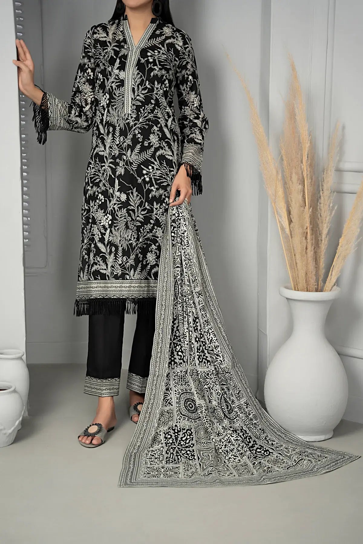 Textile Mills Lawn Suit By Sufinas (UNSTITCHED) - Taiba Apparel