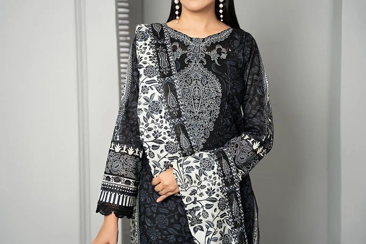 Textile Mills Lawn Suit By Sufinas (UNSTITCHED) - Taiba Apparel