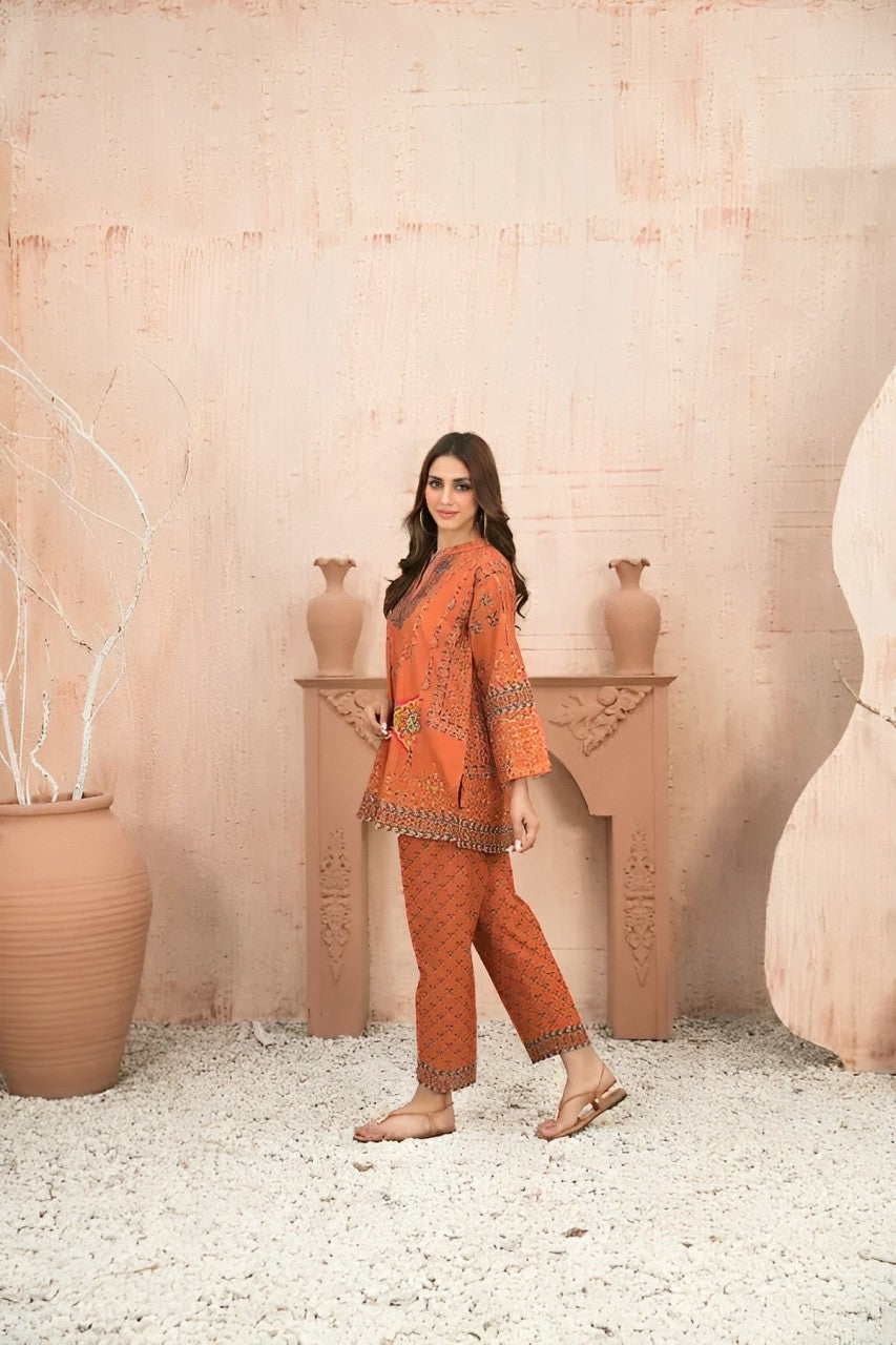 TAWAKKAL PETRA (VOL 2) 2 - PIECE PRINTED STAPLE VISCOSE SUIT