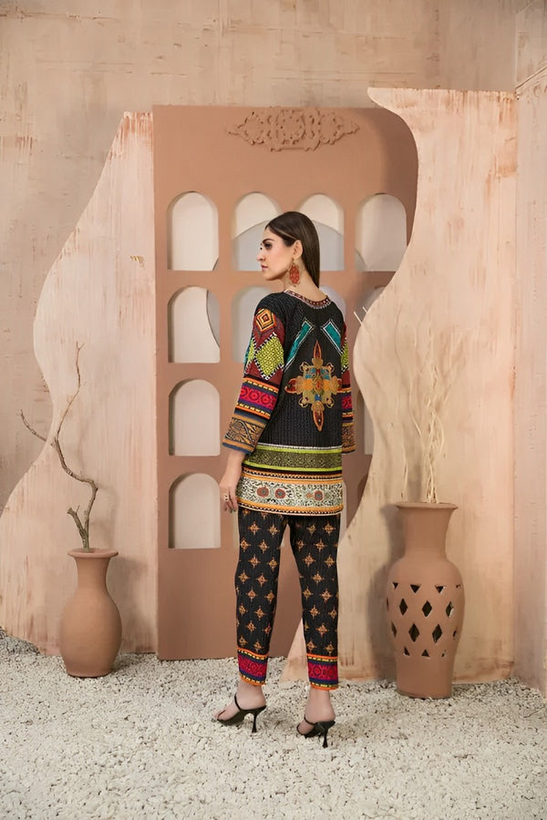 TAWAKKAL PETRA (VOL 2) 2 - PIECE PRINTED STAPLE VISCOSE SUIT