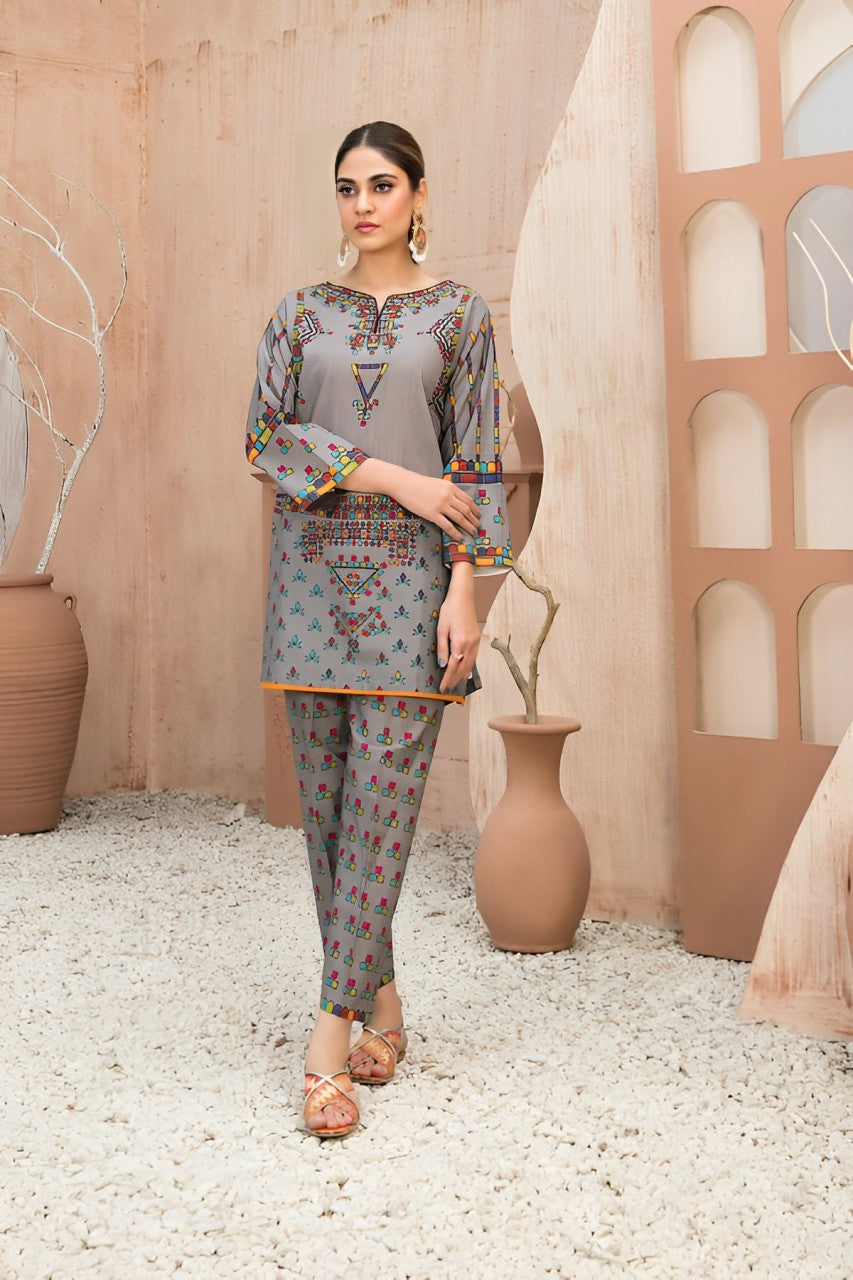 TAWAKKAL PETRA (VOL 2) 2 - PIECE PRINTED STAPLE VISCOSE SUIT