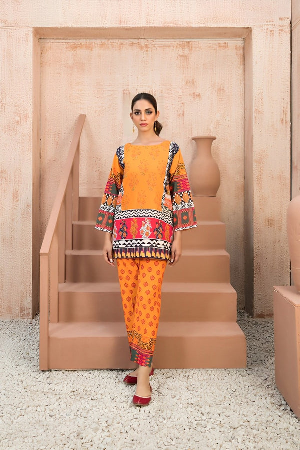 TAWAKKAL PETRA (VOL 2) 2 - PIECE PRINTED STAPLE VISCOSE SUIT