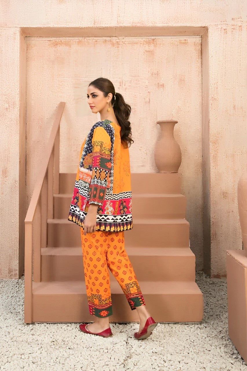 TAWAKKAL PETRA (VOL 2) 2 - PIECE PRINTED STAPLE VISCOSE SUIT