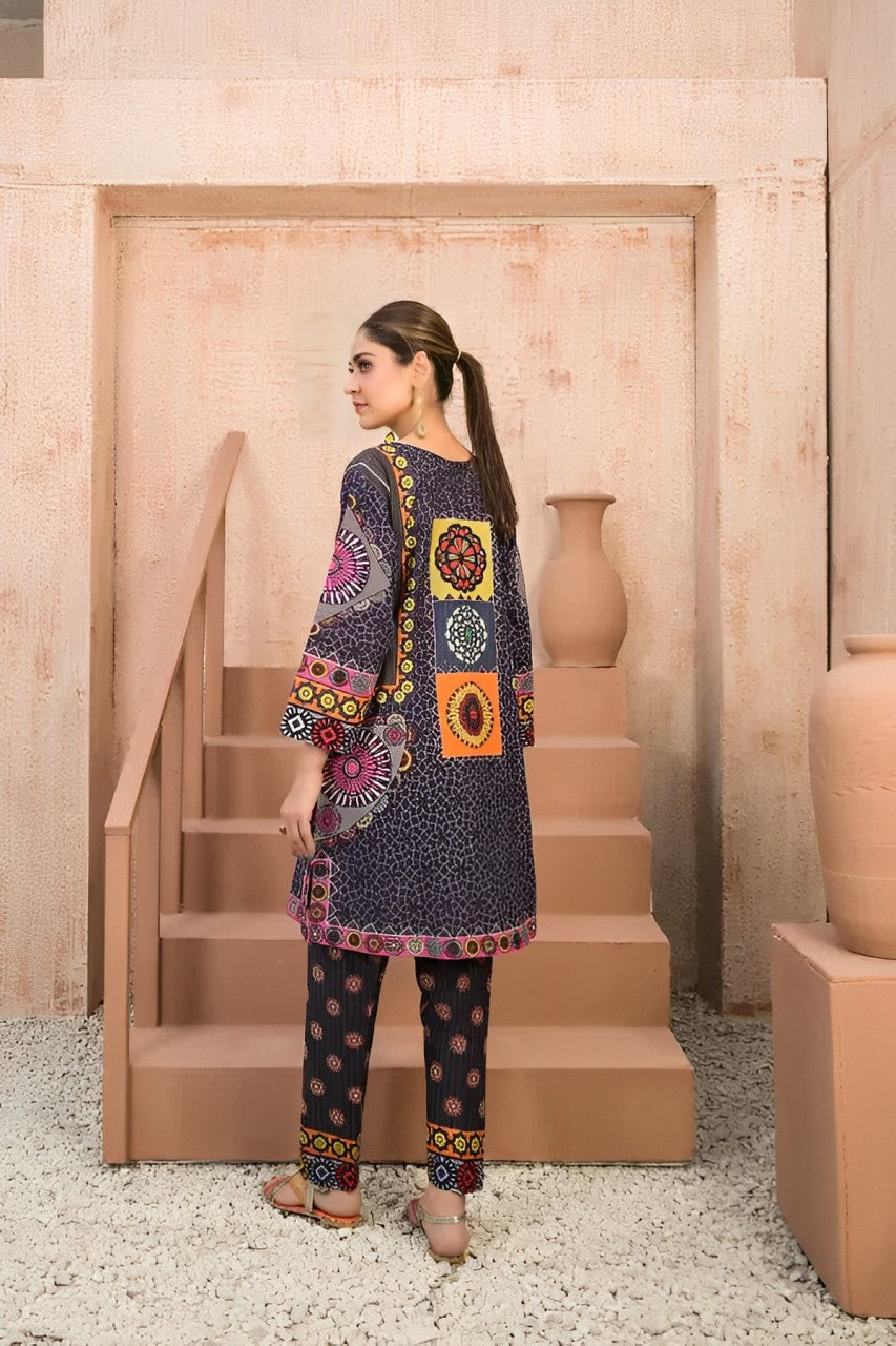 TAWAKKAL PETRA (VOL 2) 2 - PIECE PRINTED STAPLE VISCOSE SUIT