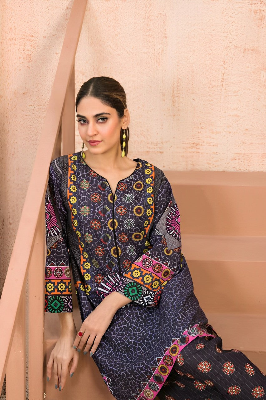 TAWAKKAL PETRA (VOL 2) 2 - PIECE PRINTED STAPLE VISCOSE SUIT